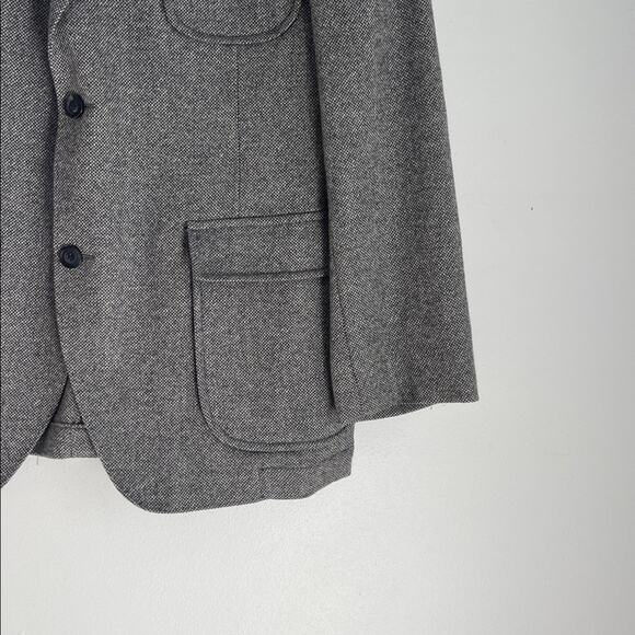 Kroon Harrison wool cashmere lightly lined two button two vent sport coat blazer - Picture 3 of 7